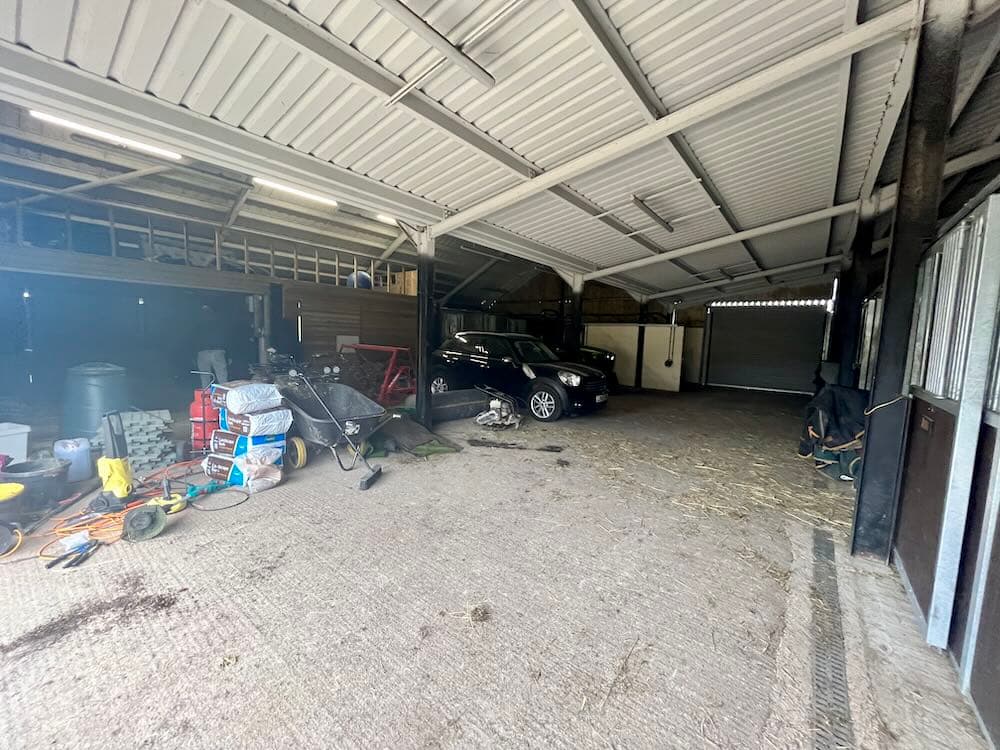 Venue before transformation - empty space ready for styling and lighting design